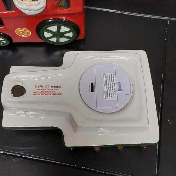 Santa Train Cookie Jar - Lights up | Mr. Christmas - Picture 8 of 12